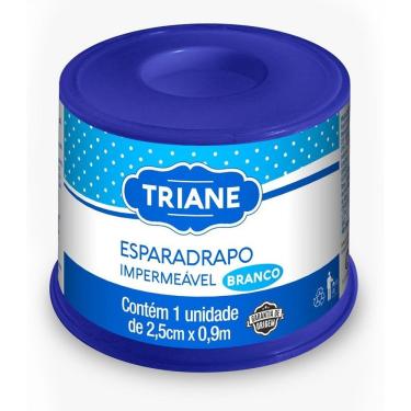 Imagem de Esparadrapo Triane Impermeável 2,5cmX90cm Branco