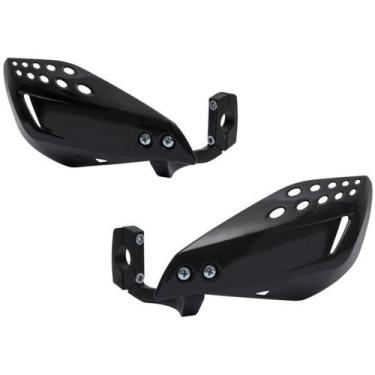 Imagem de Protetor De Mão Circuit Vector T-Rex Moto Universal Mx Par, Preto