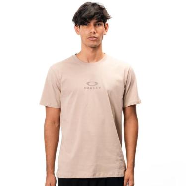 Imagem de Camiseta Masculina Oakley Bark New Tee Humus Bege 457292BR31R-Masculino