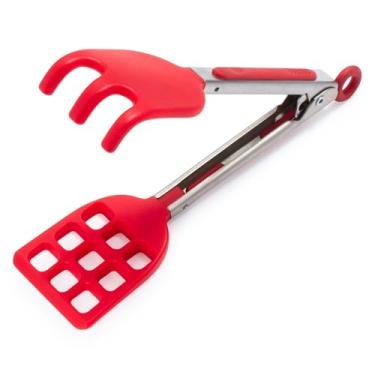 Imagem de Mini Pegador de Waffle 22cm Vermelho em Silicone Tovolo