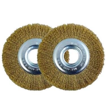 Imagem de Escova de Aço Circular 6 POL X 7/8 POL 2 Unidades para Esmeril MTX - 0
