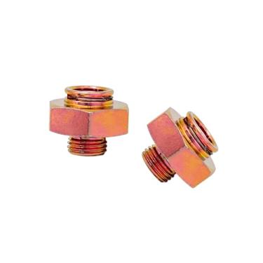 Imagem de V VELAMEIS Conector rápido de linha de radiador de arrefecimento do motor para Chevrolet Spark 1.2 2013-2015, 2014-2019 Impala 2.5L Conector de tubo de óleo do refrigerador de transmissão (0029)