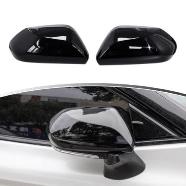 Imagem de Kit de acabamento de capa de espelho retrovisor YINGTUU para acessórios Toyota Camry 2018 2019 2021 2022 2023 2024 2025 (preto)