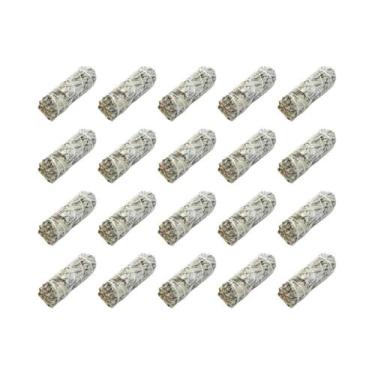 Imagem de Varas De Limpeza De Sálvia Branca Natural, 5-30 Unidades, Folha Pura D