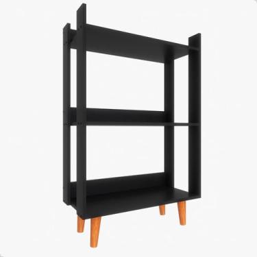 Imagem de Armário Multiuso Cozinha Lavanderia Com 3 Prateleiras Organizadoras MO