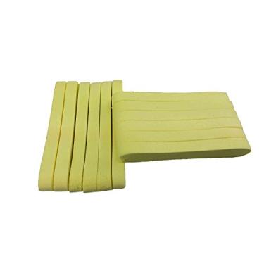 Imagem de Huini Bastões de Esponja de Limpeza Facial Salon Spa Compressos, Amarelo