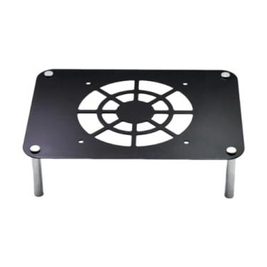 Imagem de KiBcsLic Rack multiuso para dissipação de calor em roteadores e dispositivos, Preto