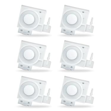 Imagem de 6 peças de substituição de amortecedor de tinta para impressoras Epson R1390 L1800 L1400 R2000 R2400 L1300 T50 L805 P408 UV DTF, compatível com tubos de tinta de 3 x 2 mm, fornecimento de tinta