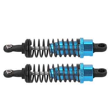 Imagem de lyrlody 2pcs 1/16 RC CHOQUE ABORTEMENTO RC Dampers de Carros Metal de Suspensão Com Molas de Elasticidade para Condução Equilibrada Estável