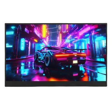 Imagem de Heayzoki Monitor Portátil de 15,6 Polegadas, 1920x1080 HDR, Tela USB Ultra Slim C Com Suporte Embutido, Compatível Com Laptop, Telefone, Interruptor, Plug e Play
