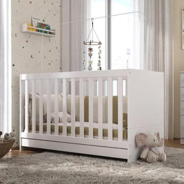 Imagem de Berço 3 em 1 para Colchão 60x130cm com 3 ANOS de Garantia Pipoca Multi