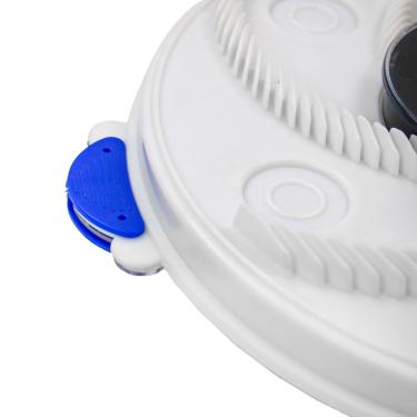 Imagem de Armadilha Elétrica para Moscas USB - Giratória e Silenciosa, Sem Inseticidas (24cm) - Elimina Moscas com Segurança