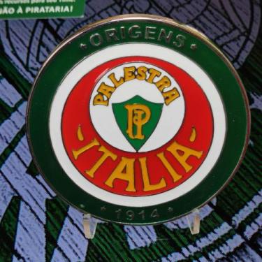 Imagem de Moeda Oficial Palmeiras Escudo Origens 1914 - SabiArt