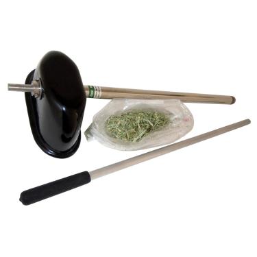 Imagem de Sonda de amostra de fardo de feno, 45,7 cm de profundidade, tipo de perfuração para amostras de fardos de feno. Inclui acessório de bagagem.