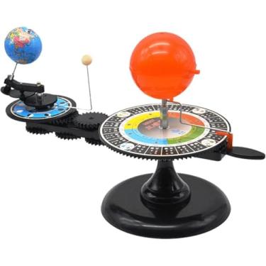 Imagem de Sol Terra Lua Modelo Orbital Sistema Solar Brinquedos Modelo Do Sistema Solar 3d Sistema Solar Para Crianças Ferramenta De Ensino Educacional Kit De Ciências Da Astronomia