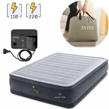 Imagem de Colchão Inflável Casal Dura-Beam Comfort-Plush Full c/ Bomba Elétrica 