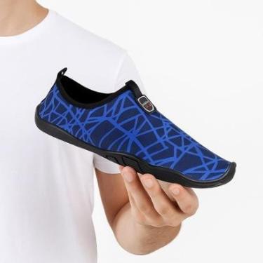 Imagem de Sapatilha Aquatica Neoprene Tenis Nautico Unissex Praia Pesca Leve e Flexivel-Unissex