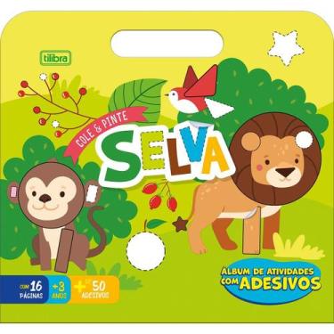Imagem de Livro Albúm Cartilha de Atividades Infantil Maleta Emoções Animais Pla
