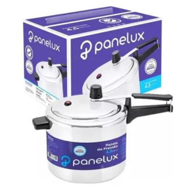 Imagem de Panela de Pressão 4,5L Polida Classic - Panelux, 4,5L, Prata