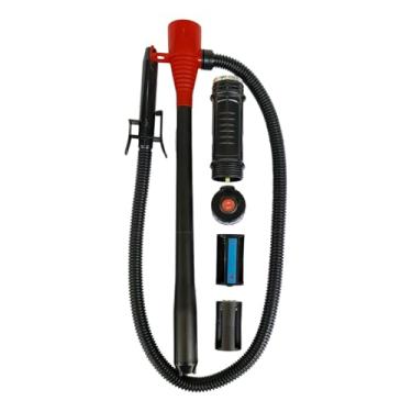 Imagem de MotiveTech Bomba de Fluido Portátil para Troca de óleo em Motocicletas, Preto, Vermelho