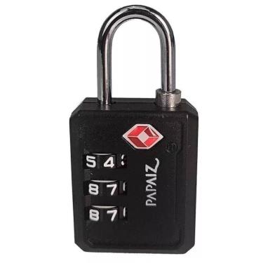 Imagem de Cadeado Com Segredo 40 Mm Em Zamac - Tsa 30Z Papaiz
