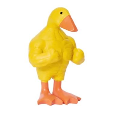 Imagem de Ｂｅｓｇａ Gancho para chave de ganso, estátua de animal artesanal, porta-chaves multifuncional engraçado, escultura de resina para, escritório, presente