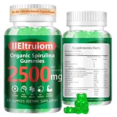 Imagem de Suplemento IIEltruiom Spirulina Gummies 2500mg com Sea Moss 60 ct