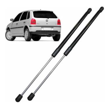 Imagem de Par Amortecedores Porta-Malas Importado 55cm Compatível com Gol G2 G3 G4 Tampa Traseira