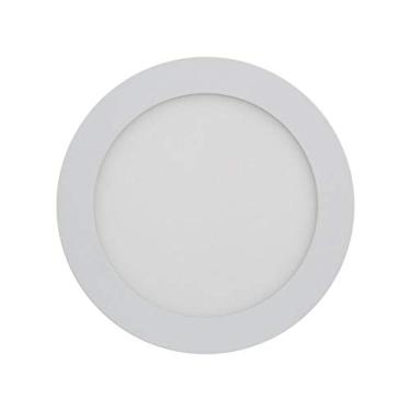 Imagem de LUMINARIA REDONDA DE EMBUTIR 25W 1850LM 3000K 85-240V BRANCA