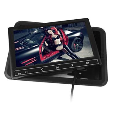 Imagem de CAIRUTE Tela Lcd Tft De 7" Com 2 Entradas Vídeo, Monitor Para Encosto Cabeça, Câmera Ré Automática, Dvd E Vcd