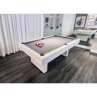 Imagem de Mesa de Sinuca/Bilhar - 2,53x1,40 - Nelson Bilhares, Cinza