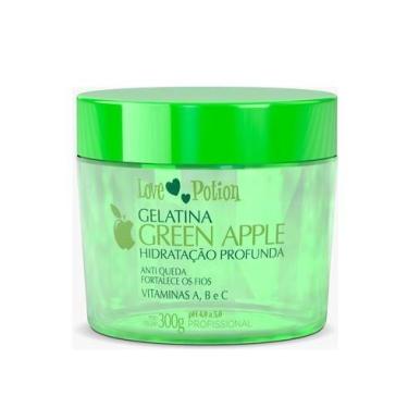 Imagem de Mascara Gelatina Green Apple Hidratação Profunda 300g - Love Potion
