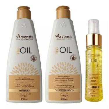 Imagem de Kit Arvensis Tec Oil Shampoo + Condicionador + Finalizador