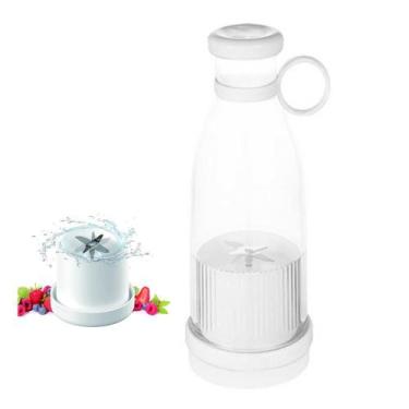 Imagem de Garrafa Mixer Misturador Mini Liquidificador Potente Suco - Ab Midia