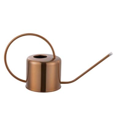 Imagem de Rrlihjgu Lata de água para plantas, regador | Regador de flores para plantas de interior - Regador interno de aço inoxidável 1,3L, suprimentos de jardim para varanda, gramado, terraço