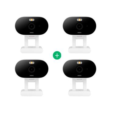 Imagem de Kit Câmera de Vídeo Full Color Intelbras IME 500 - 4 Unidades