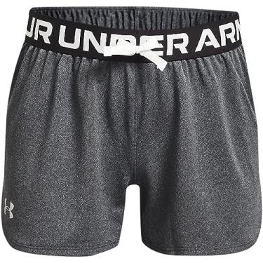 Imagem de Under Armour Girl's Play Up Solid Workout Gym Shorts