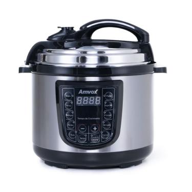 Imagem de Panela de Pressão Eletrica Amvox 900W APS 050 5L 220V