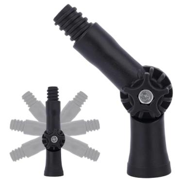 Imagem de 2un Adaptador de Ângulo Junta Universal, para Haste Extensão Telescópica Lâmpada de Janela Ferramenta Multiuso para Limpeza Calhas