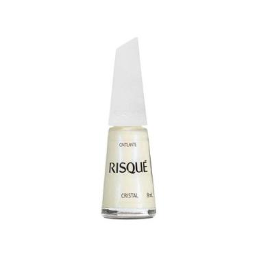 Imagem de Esmalte Risqué Branco Cintilante Cristal 8ml - Risque