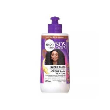 Imagem de Creme Para Pentear Salon Line Super Óleo Nutritivo SOS 300ml