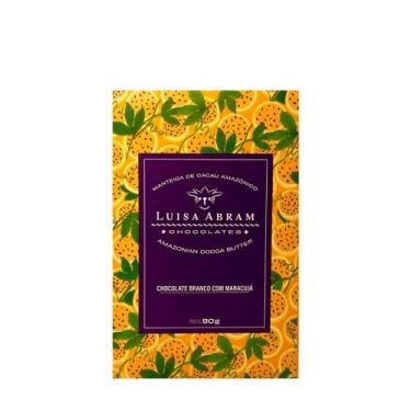 Imagem de Chocolate Branco com Maracujá Sem Glúten Luisa Abram  80g