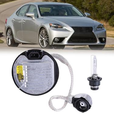 Imagem de moseiny 85967-08020 Reator de farol de xenon oculto para Lexus Subaru Lexus Xenon D4S D4R 35W HID Lastro DDLT004 IS250 IS350 Unidade de controle de reator de farol oculto de xenon com ignição e