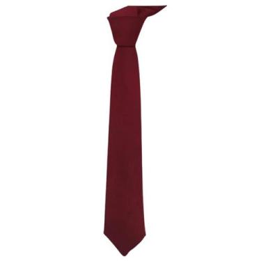 Imagem de Gravata de Cetim Semi Slim  Marsala - R E R GRAVATAS