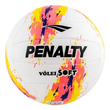 Imagem de Bola De Vôlei Penalty Soft / Cor Rosa