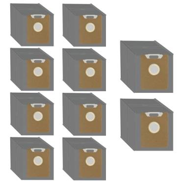 Imagem de Pacote com 10 acessórios de substituição para sacos de pó compatíveis com G40+ G40 Hybrid+ G35+ Peças de substituição de aspirador de pó robô de estação vazia automática, cinza