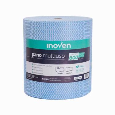 Imagem de Pano Multiuso Bobina Azul 28cmx300m Inoven