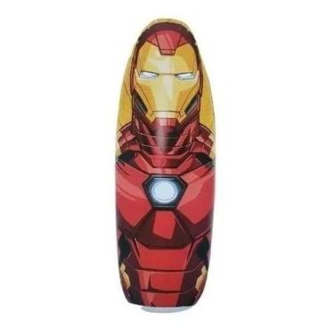 Imagem de Joao Bobo Inflavel Boneco Teimoso 87cm Homem De Ferro - Brink +