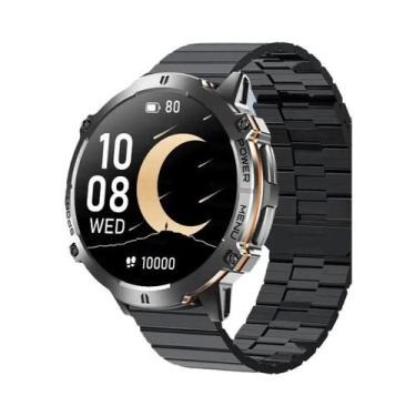 Imagem de Smartwatch Masculino 1.73" AMOLED HD 1000mAh À Prova D'Água Chamada Bl