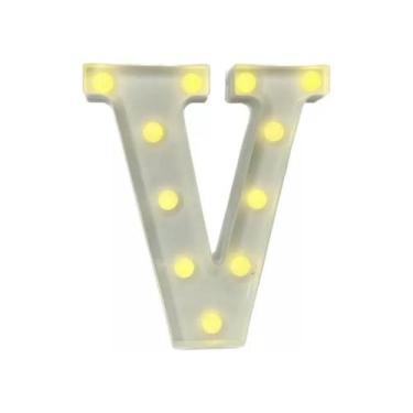 Imagem de Luminaria De Letra Com Led - PartiuFesta, V
